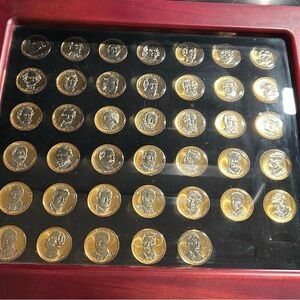 Gold & Platinum Highlighted Presidential Coin Collection
